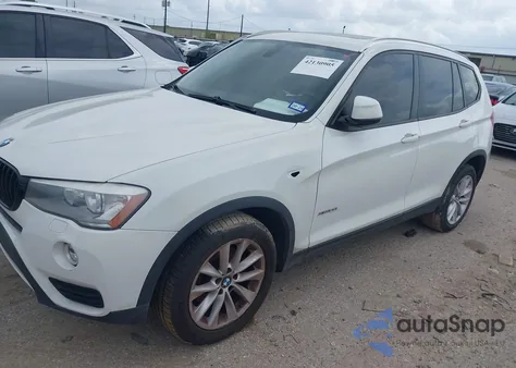 2017 BMW X3 xDrive28I из США, поврежденный, VIN 5UXWX9C38H0T23514